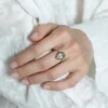 Bague Avner green