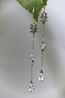 Boucles Flora aqua long