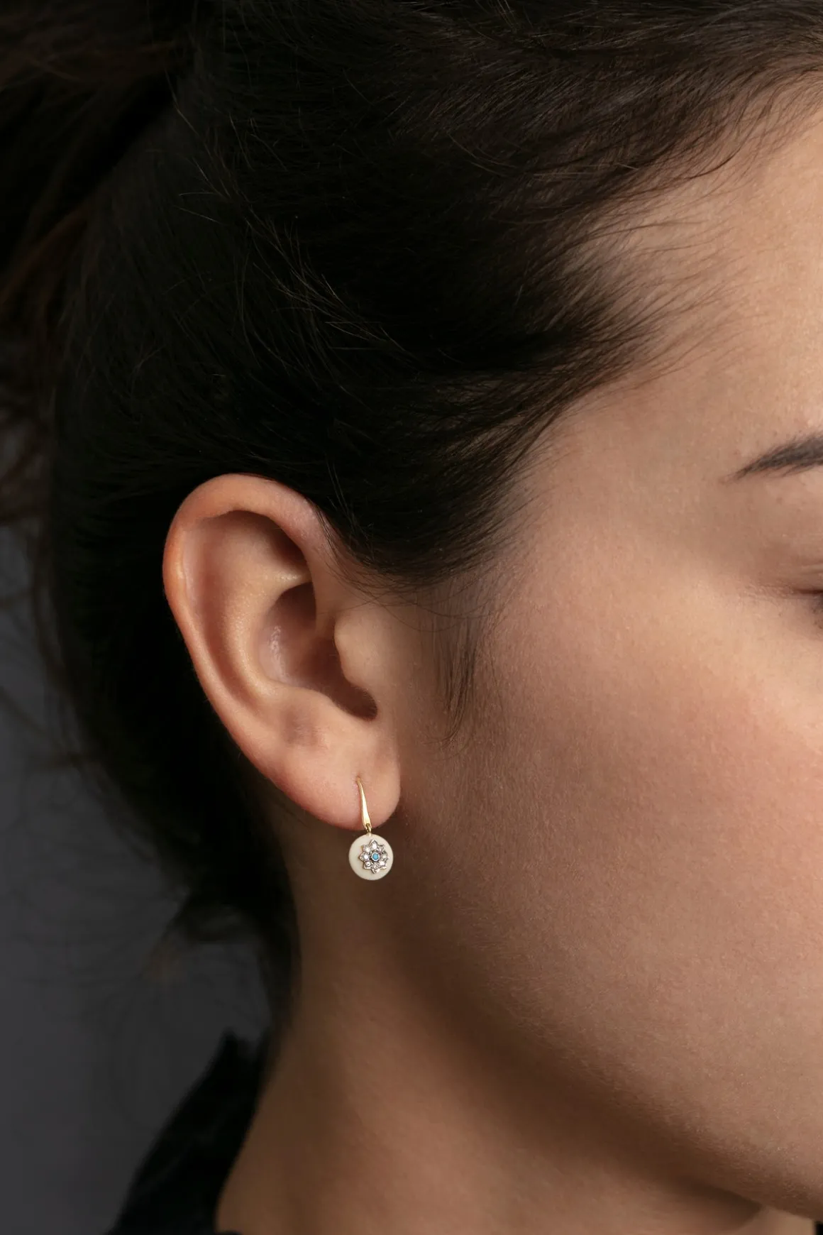Boucles Isa white