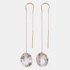 Boucles Tena white aqua