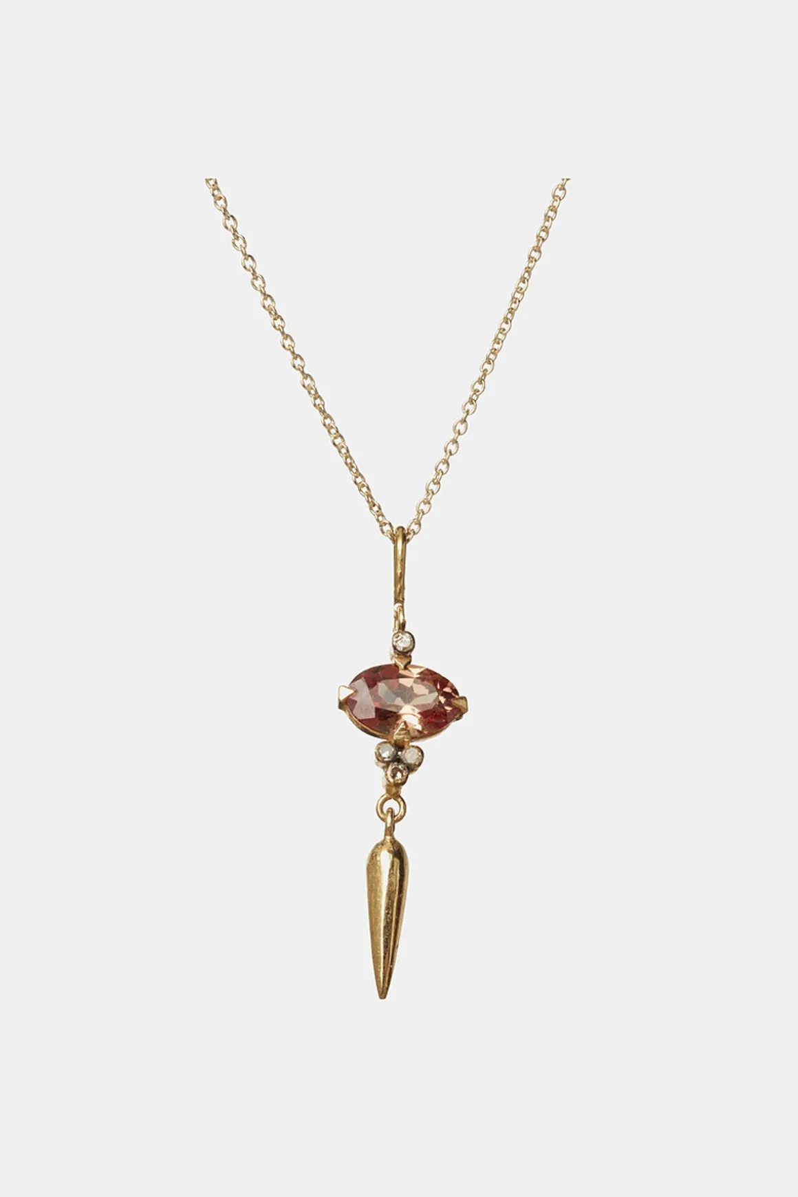 Collier Fiona garnet
