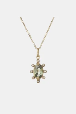 Collier Flora sapp.
