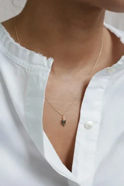 Collier Flora sapp.