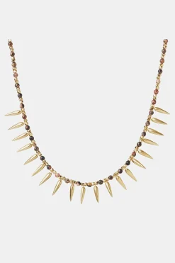 Collier Hawk jaspe