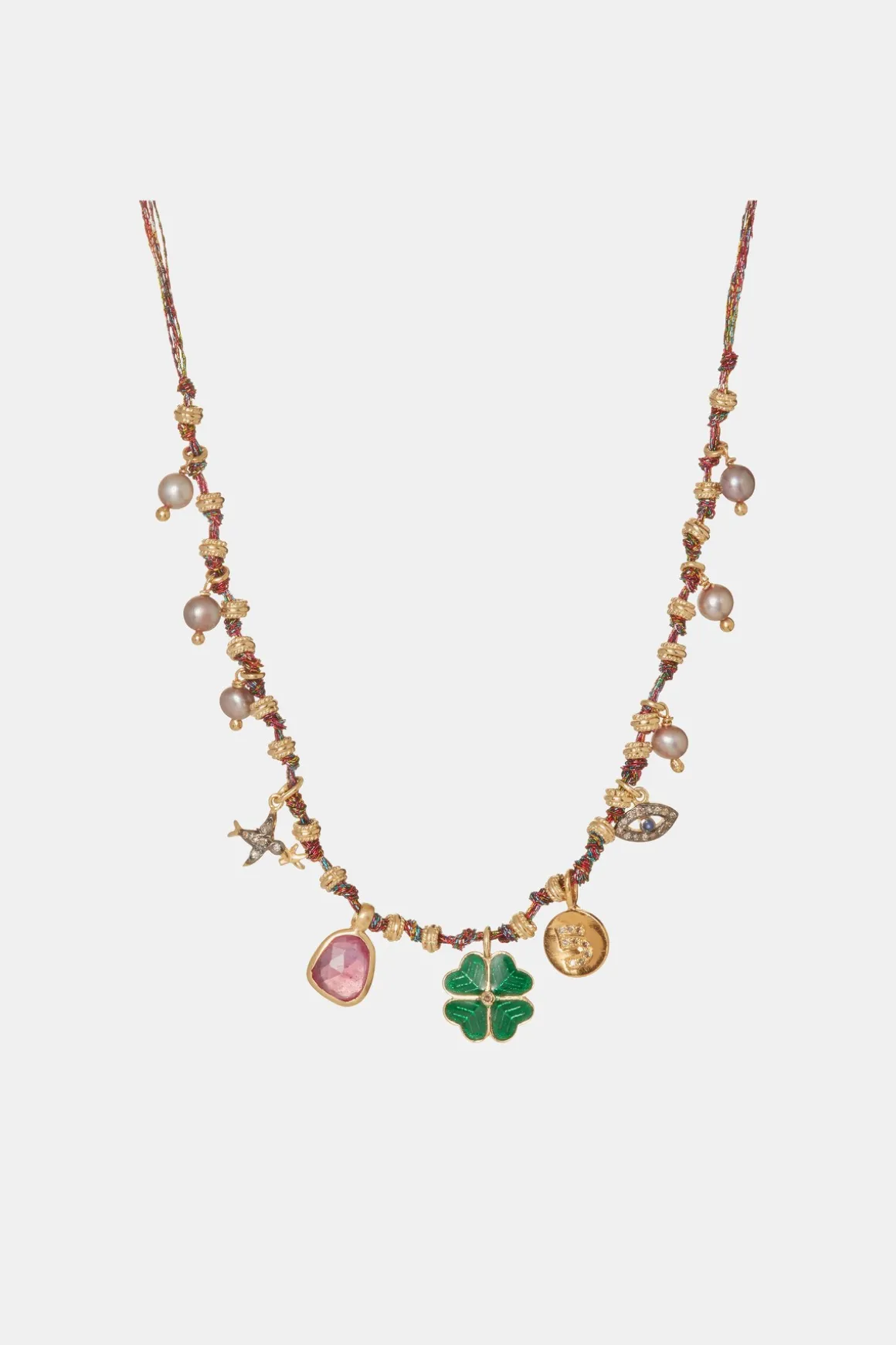 Collier June pink