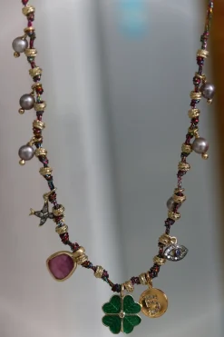 Collier June pink