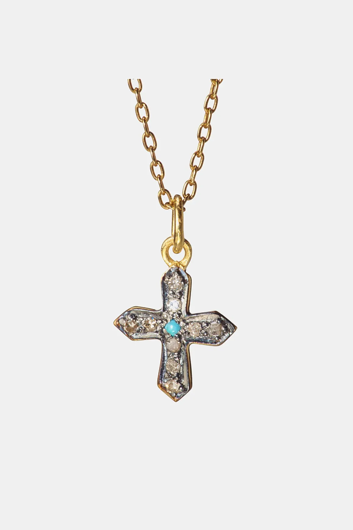 Collier Mini pho X turquoise